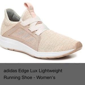 NWT Blush Adidas edge lux running shoes size 9.5